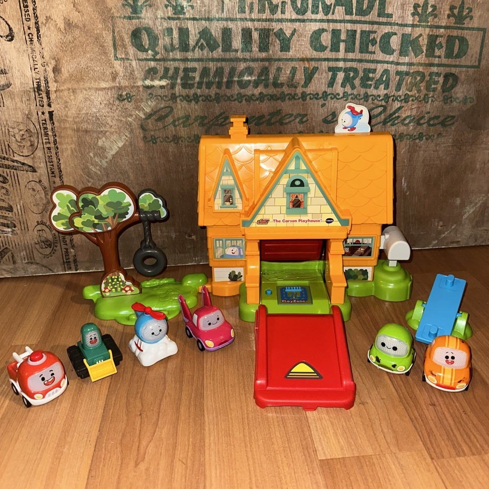 VTech Go! Cory Carson The Playhouse Set Muddy Chrissy Cory Netflix + 4 Cars